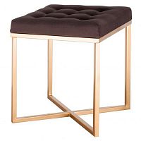 пуф коричневый на золотом основании в Нижневартовске