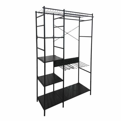 шкаф storn 120x164,5 черный от la forma (ex julia grup) в Нижневартовске