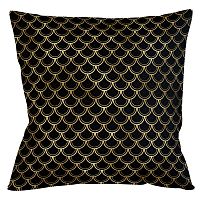 интерьерная подушка «чешуйки двойные» (ночь) в Нижневартовске