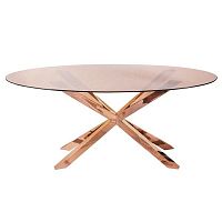 стол обеденный fusion a золото, коричневый в Нижневартовске