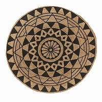 cheer ковровое джут круглый 150 натуральный черный aa1576fn01 от la forma (ex julia grup) в Нижневартовске