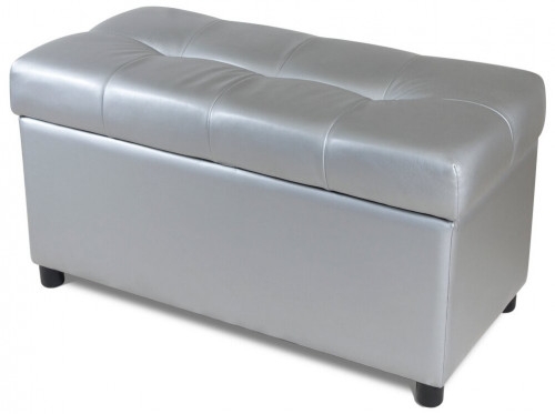 пуф шарм-дизайн рондо 100 серебро в Нижневартовске