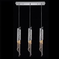 подвесной светильник crystal lux credo l- chrome в Нижневартовске