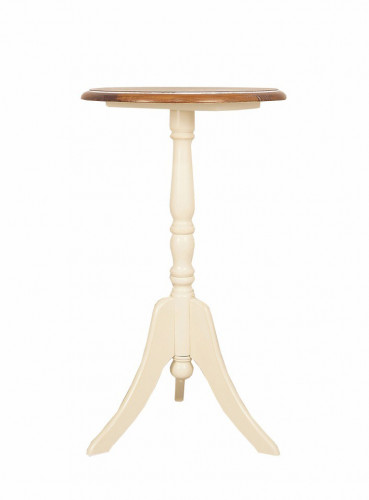 стол кофейный круглый leontina бежевый в Нижневартовске