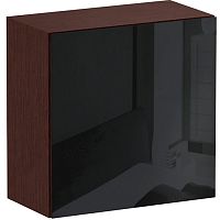 шкаф-пенал cubo венге с черным в Нижневартовске
