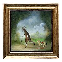 картина в раме утренняя гимнастика в Нижневартовске