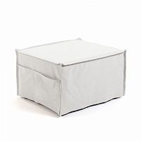 пуф-кровать lizzie белого цвета от la forma (ex julia grup) в Нижневартовске