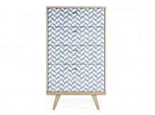 высокий комод thimon осветлённый дуб принт №050 в Нижневартовске