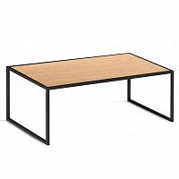 стол журнальный darmian into lite black светлый дуб в Нижневартовске