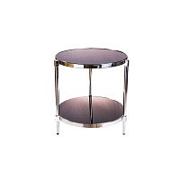 стол кофейный majestc серебро, чёрный в Нижневартовске