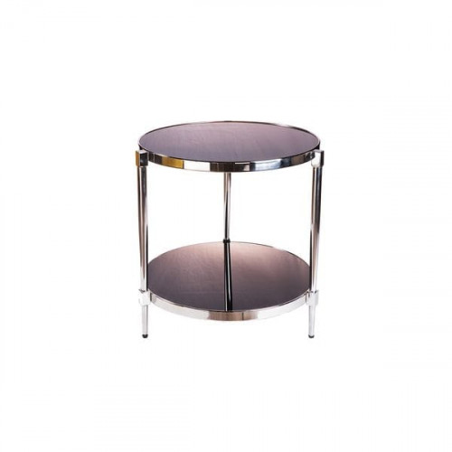 стол кофейный majestc серебро, чёрный в Нижневартовске