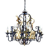 люстра 6618/8 v2173 xp от mm lampadari оранжевая в Нижневартовске