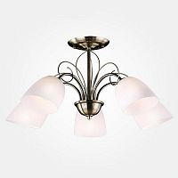 потолочная люстра eurosvet стефани 30107/5 античная бронза в Нижневартовске