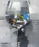 картина маслом отражение в стекле в Нижневартовске