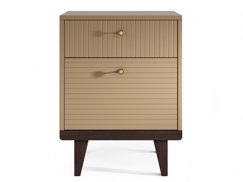 прикроватная тумба thimon бежевый с коричневым в Нижневартовске