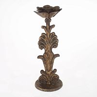 подсвечник золотой резной ryder, 22 см в Нижневартовске