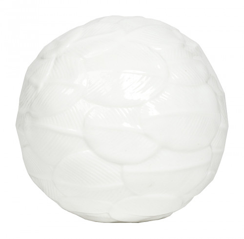 декоративный шар white small в Нижневартовске