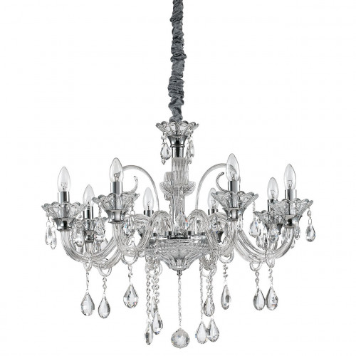 подвесная люстра ideal lux colossal sp8 trasparente в Нижневартовске