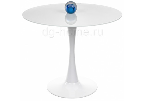 стол стеклянный tulip белый в Нижневартовске
