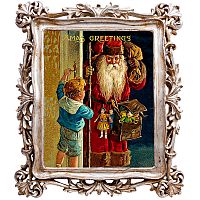 картина «с новым годом!» в раме «амели силвер», версия 15 в Нижневартовске