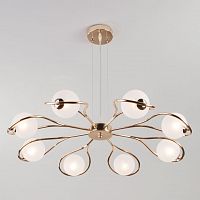 подвесная люстра eurosvet camomile 70089/8 золото в Нижневартовске