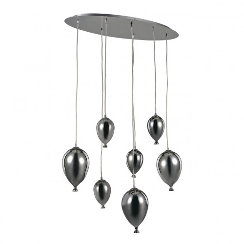 подвесная люстра ideal lux clown sp7 cromo в Нижневартовске