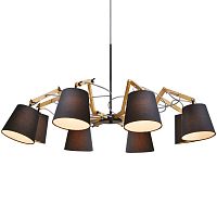 подвесная люстра arte lamp pinoccio a5700lm-8bk в Нижневартовске