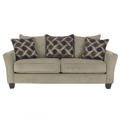 диван lucia двухместный прямой серый в Нижневартовске