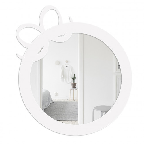 зеркало круглое с бантом белое ribbon в Нижневартовске