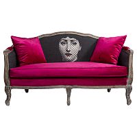 диван «вуаль руж» fornasetti прямой розовый в Нижневартовске