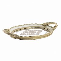 поднос с бортами золотого цвета в Нижневартовске