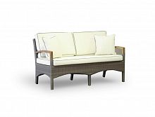 диван верона двухместный серо-коричневый в Нижневартовске