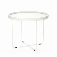 стол кофейный arvika белый в Нижневартовске