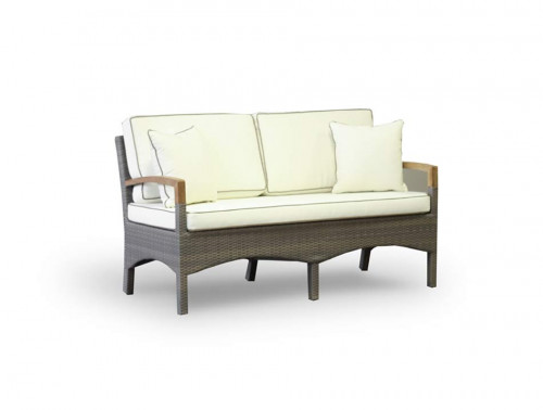 диван верона двухместный серо-коричневый в Нижневартовске