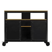 комод «industrial» универсальный черного цвета в Нижневартовске