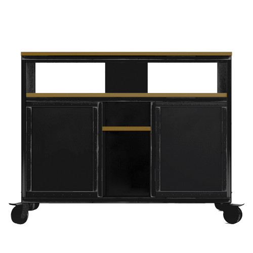 комод «industrial» универсальный черного цвета в Нижневартовске