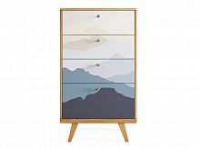 высокий комод thimon натуральный дуб принт №021 в Нижневартовске