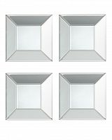 зеркало квадратное в стеклянной раме джуно в Нижневартовске