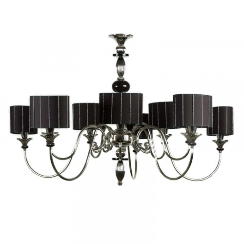 люстра ncs 010/n от jago черная/ хром в Нижневартовске