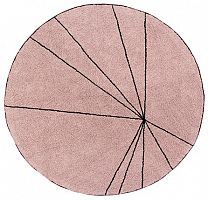 ковер trace лучи винтажный розовый в Нижневартовске