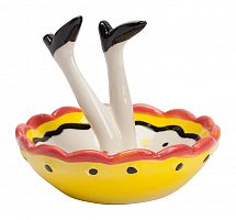 подставка для колец skirt & legs желтая в Нижневартовске