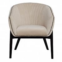 кресло велюр бежевый 70х68х81 в Нижневартовске