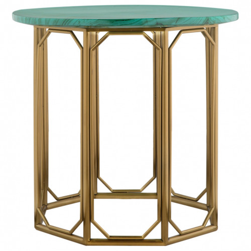 стол журнальный gold green gloss золотой, зеленый в Нижневартовске