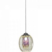 подвесной светильник galaxy мультиколор, прозрачный, искорка в Нижневартовске