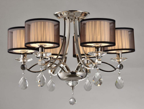 потолочная люстра newport 1606/pl хром в Нижневартовске