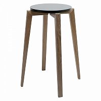 чайный столик dessert коричневый с черной столешницей в Нижневартовске