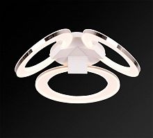 потолочный светодиодный светильник idlamp arien 400/3pf-ledwhitechrome в Нижневартовске