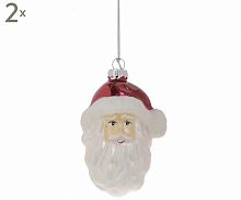 набор елочных игрушек санта, 2 штуки в Нижневартовске