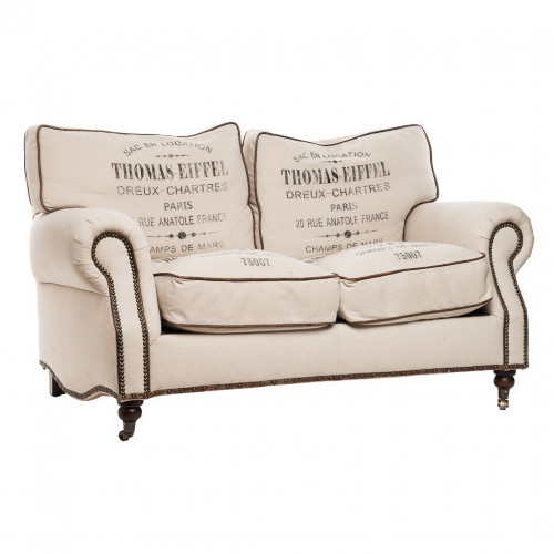 диван thomas eiffei двухместный прямой бежевый в Нижневартовске