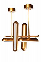 светильник подвесной золото 70x46 см в Нижневартовске